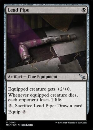 Lead Pipe<br /><span class="collector-number">Collector No. 90</span>