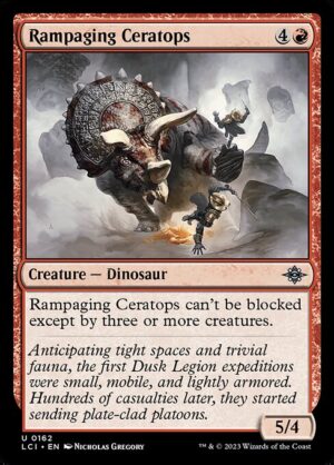 Rampaging Ceratops<br /><span class="collector-number">Collector No. 162</span>