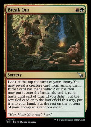 Break Out<br /><span class="collector-number">Collector No. 190</span>