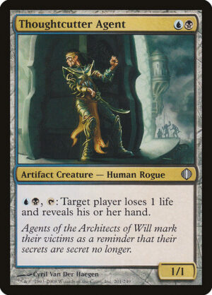Thoughtcutter Agent<br /><span class="collector-number">Collector No. 201</span>