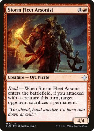Storm Fleet Arsonist<br /><span class="collector-number">Collector No. 162</span>