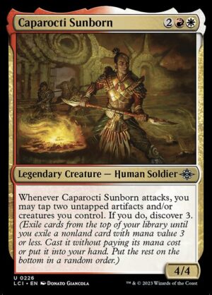 Caparocti Sunborn<br /><span class="collector-number">Collector No. 226</span>