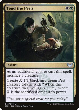 Tend the Pests<br /><span class="collector-number">Collector No. 242</span>