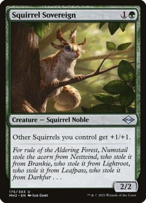 Squirrel Sovereign<br /><span class="collector-number">Collector No. 175</span>