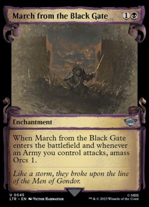 March from the Black Gate<br /><span class="collector-number">Collector No. 545</span>