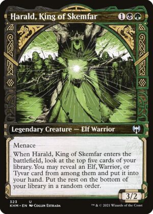 Harald, King of Skemfar<br /><span class="collector-number">Collector No. 323</span>