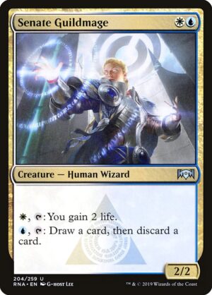 Senate Guildmage<br /><span class="collector-number">Collector No. 204</span>