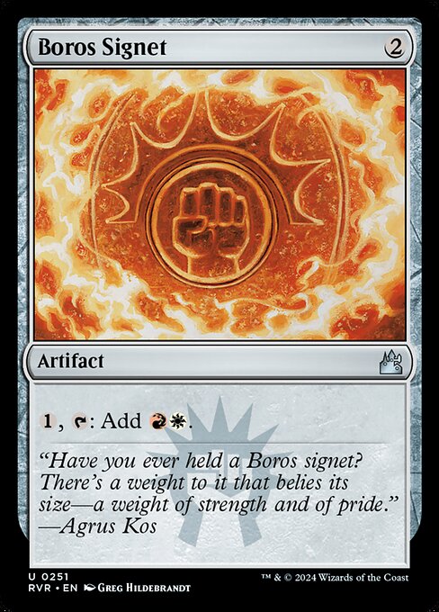 Boros Signet<br /><span class="collector-number">Collector No. 251</span>