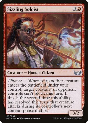 Sizzling Soloist<br /><span class="collector-number">Collector No. 123</span>