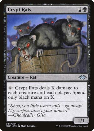 Crypt Rats<br /><span class="collector-number">Collector No. 84</span>
