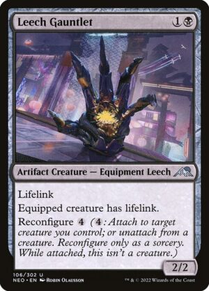 Leech Gauntlet<br /><span class="collector-number">Collector No. 106</span>