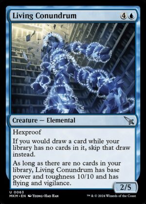 Living Conundrum<br /><span class="collector-number">Collector No. 63</span>