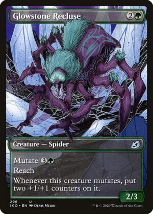 Glowstone Recluse - Foil<br /><span class="collector-number">Collector No. 296</span>