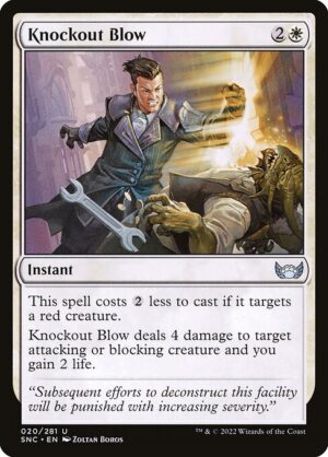 Knockout Blow<br /><span class="collector-number">Collector No. 20</span>