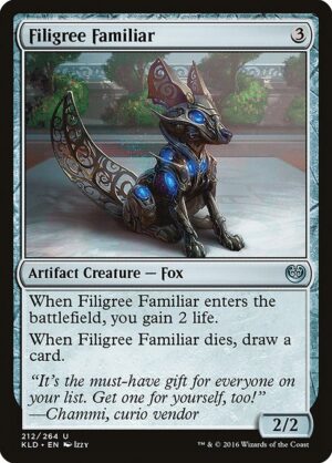 Filigree Familiar<br /><span class="collector-number">Collector No. 212</span>