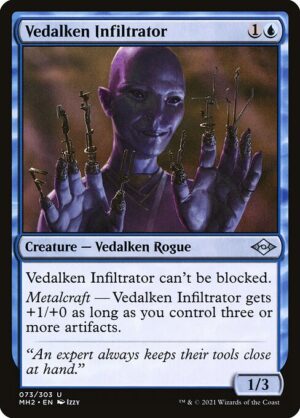Vedalken Infiltrator<br /><span class="collector-number">Collector No. 73</span>