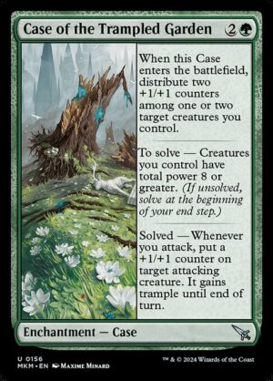 Case of the Trampled Garden<br /><span class="collector-number">Collector No. 156</span>