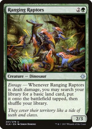Ranging Raptors<br /><span class="collector-number">Collector No. 201</span>