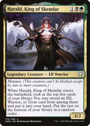 Harald, King of Skemfar<br /><span class="collector-number">Collector No. 212</span>