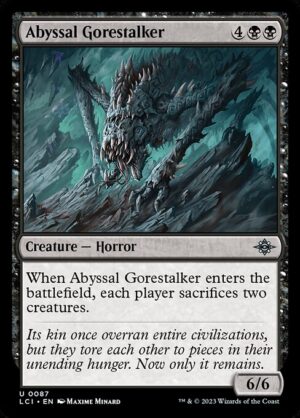 Abyssal Gorestalker<br /><span class="collector-number">Collector No. 87</span>