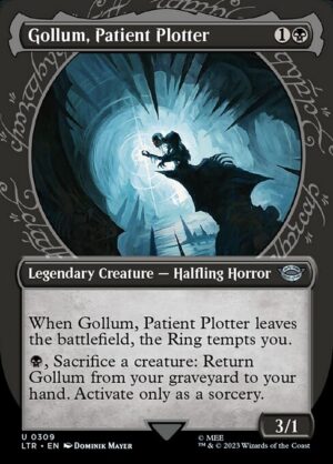 Gollum, Patient Plotter - Foil<br /><span class="collector-number">Collector No. 309</span>