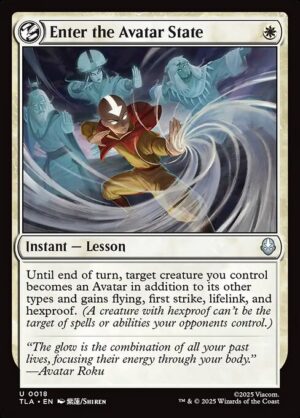 Enter the Avatar State - Foil<br /><span class="collector-number">Collector No. 18</span>