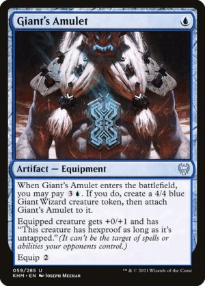 Giant's Amulet<br /><span class="collector-number">Collector No. 59</span>