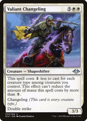 Valiant Changeling<br /><span class="collector-number">Collector No. 34</span>