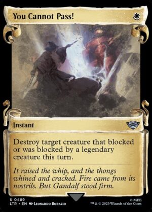 You Cannot Pass!<br /><span class="collector-number">Collector No. 489</span>
