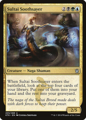 Sultai Soothsayer<br /><span class="collector-number">Collector No. 205</span>