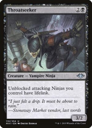 Throatseeker<br /><span class="collector-number">Collector No. 110</span>