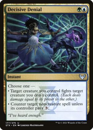 Decisive Denial<br /><span class="collector-number">Collector No. 177</span>