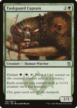 Tuskguard Captain<br /><span class="collector-number">Collector No. 156</span>