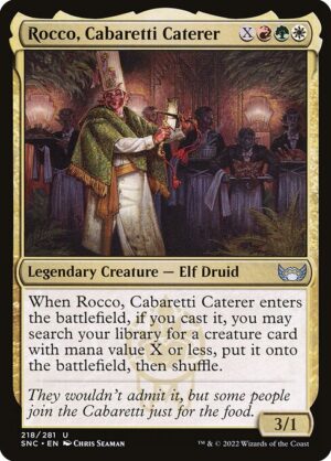 Rocco, Cabaretti Caterer<br /><span class="collector-number">Collector No. 218</span>