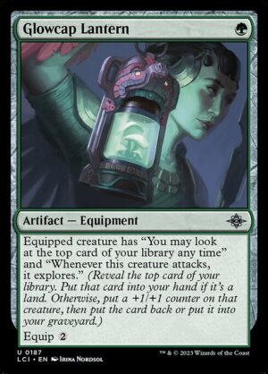Glowcap Lantern - Foil<br /><span class="collector-number">Collector No. 187</span>