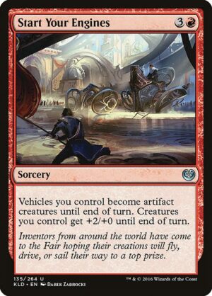 Start Your Engines<br /><span class="collector-number">Collector No. 135</span>
