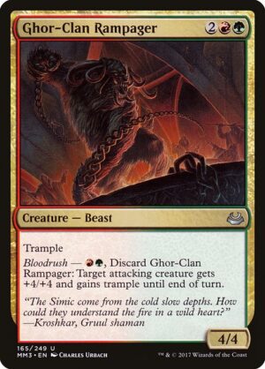 Ghor-Clan Rampager<br /><span class="collector-number">Collector No. 165</span>