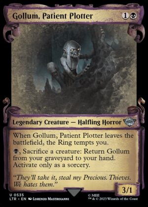 Gollum, Patient Plotter<br /><span class="collector-number">Collector No. 535</span>