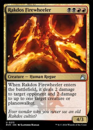 Rakdos Firewheeler<br /><span class="collector-number">Collector No. 213</span>