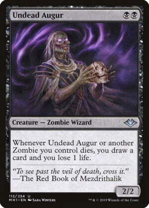 Undead Augur<br /><span class="collector-number">Collector No. 112</span>