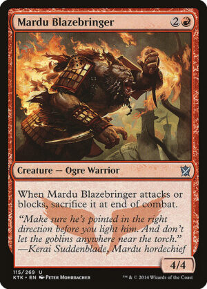 Mardu Blazebringer<br /><span class="collector-number">Collector No. 115</span>