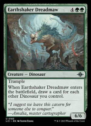 Earthshaker Dreadmaw - Foil<br /><span class="collector-number">Collector No. 183</span>