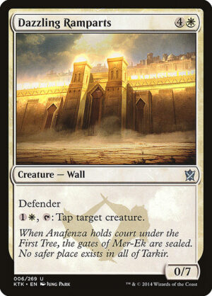 Dazzling Ramparts - Foil<br /><span class="collector-number">Collector No. 6</span>