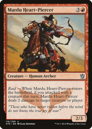 Mardu Heart-Piercer - Foil<br /><span class="collector-number">Collector No. 116</span>