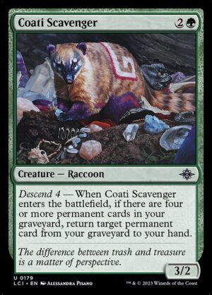 Coati Scavenger - Foil<br /><span class="collector-number">Collector No. 179</span>