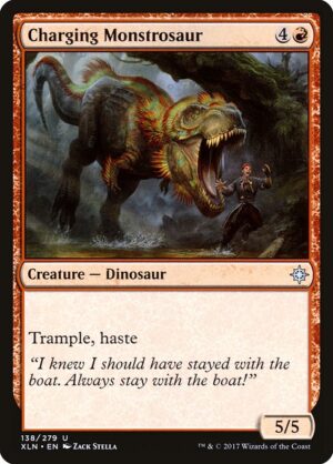 Charging Monstrosaur<br /><span class="collector-number">Collector No. 138</span>