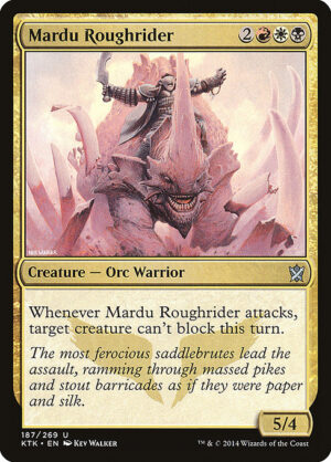 Mardu Roughrider<br /><span class="collector-number">Collector No. 187</span>