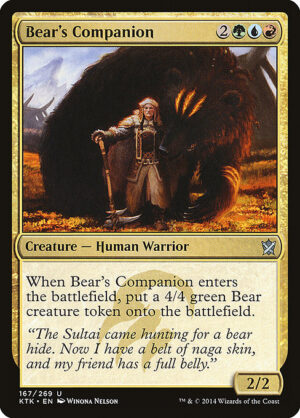 Bear's Companion<br /><span class="collector-number">Collector No. 167</span>
