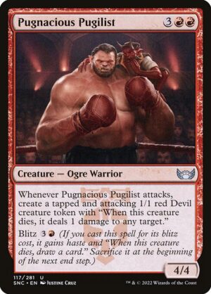 Pugnacious Pugilist<br /><span class="collector-number">Collector No. 117</span>