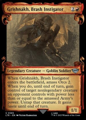 Grishnákh, Brash Instigator<br /><span class="collector-number">Collector No. 585</span>